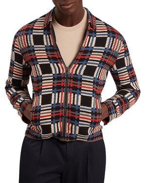 Ted Baker Henrein Patchwork Crochet Jacket - Black