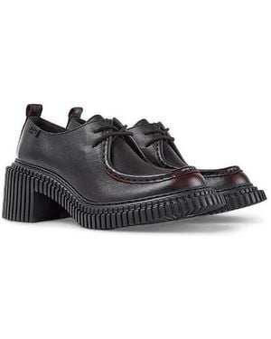 Camper Pix London Leather Wallabee - Black