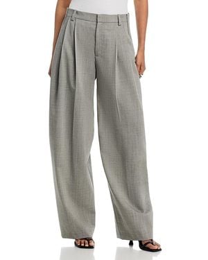 Alexander Wang Mid Rise Tailored Pants - Gray