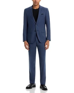 BOSS Huge Slim Fit Suit - Blue