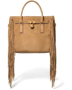 Michael Kors Hamilton Moderne Large Leather Satchel - Multicolor