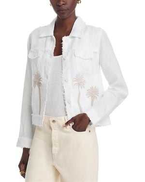Tommy Bahama Two Palms Embroidered Jacket - White