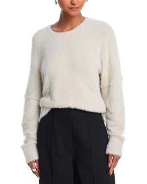 Helmut Lang Apex Oversized Eyelash Sweater - White