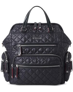 MZ Wallace Crosby Frame Backpack - Blue