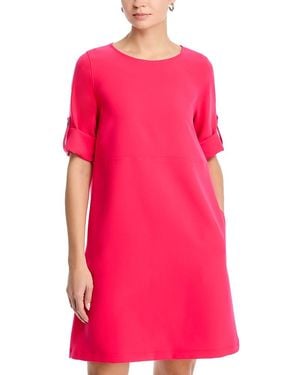 Caroline Rose Tabi Tee Dress - Pink