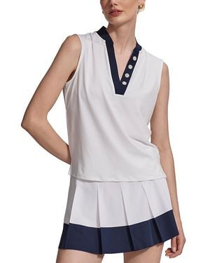 Varley Shelby Performance Tank Top - White