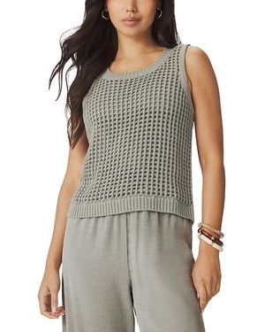 Splendid Camellia Sweater Tank Top - Gray