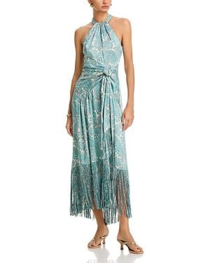 Cinq À Sept Teresa Hendrix Paisley Dress - Blue