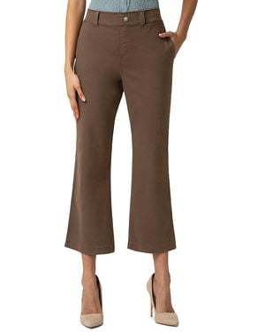 Hue Ultra Stretch Chino Pants - Brown