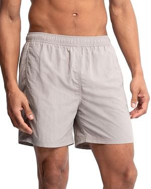 AUTO-REPLY Solid Sebastian 5.5 Swim Trunks - Gray