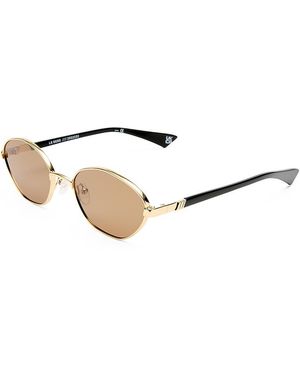 Le Specs Le Bebe Oval Sunglasses, 58Mm - Natural