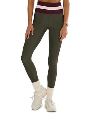 Beach Riot Mariella Color Blocked Leggings - Green
