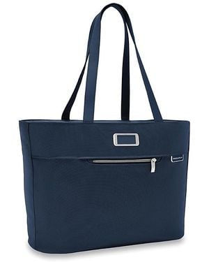 Briggs & Riley Baseline Traveler Tote Bag - Blue