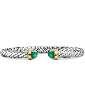 David Yurman Cable Flex Bracelet - Green