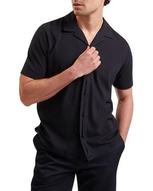 Ted Baker Fendry Camp Shirt - Black