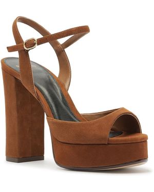 Alexandre Birman Amy 120 Platform Sandals - Brown