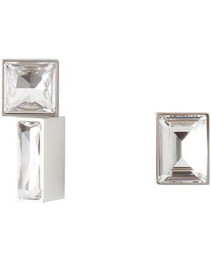 Lanvin Rhythmique Asymmetrical Earrings - Metallic