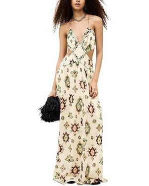 Ba&sh Robe Omelia Dress - Metallic