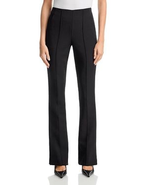 Veronica Beard Gracie Zip Back Pants - Black
