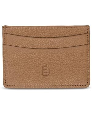 BY BANOO Core Collection Small Leather Card Holder - Brown