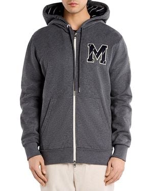 Moncler Zip Up Hoodie - Gray