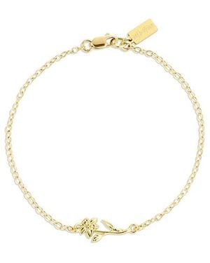 SET & STONES Elsie Birth Flower Bracelet - Metallic