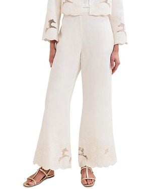 Phase Eight Svea Pants - White
