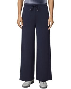 Splendid Scubasoft Wide Leg Trousers - Blue