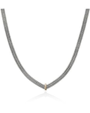 John Hardy Sterling & 14K Icon Link Necklace - Metallic