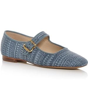Sam Edelman Michaela Mary Jane Flats - Blue