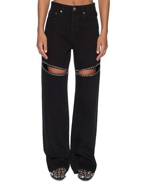 Ksubi Playback Sliver Renaissance High Rise Jeans - Black