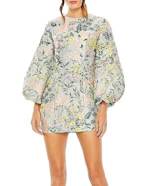 Mac Duggal Brocade Mini Dress - Multicolor