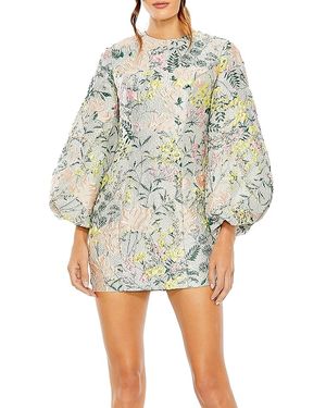 Mac Duggal Brocade Mini Dress - Multicolor