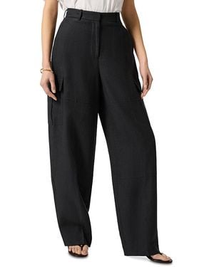 Argent Tailored Cargo Pants - Black