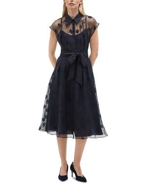 Hobbs Tess Dress - Blue