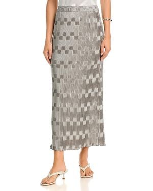 By Malene Birger Lian Pleated Maxi Skirt - Gray