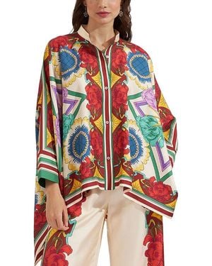 La DoubleJ Foulard Shirt - Red