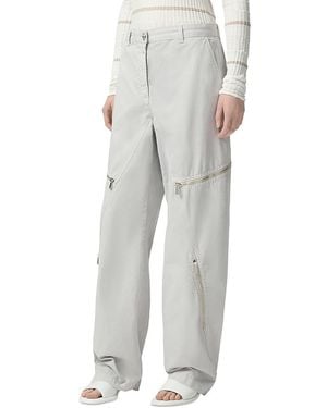 Pinko Sere Nere Wide Leg Pants - Gray