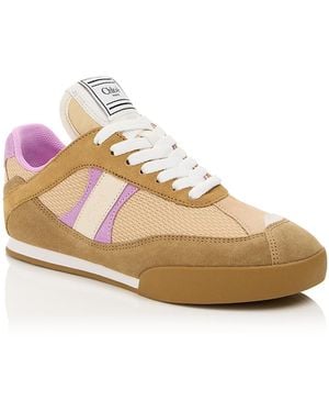 Chloé Kick Sneakers - Pink