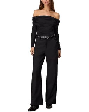 Rag & Bone Andi High Waist Pants - Black