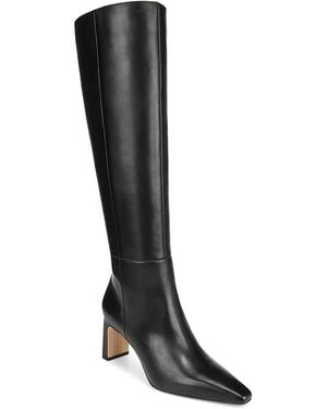 Sam Edelman Sylvia Wide Calf ( Leather Wide Calf) Shoes - Black