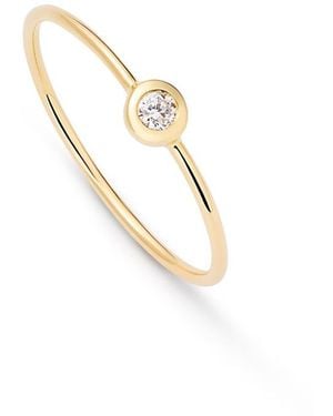 Ana Luisa Solid Solo Lab-Grown Diamond Stacking Ring - White