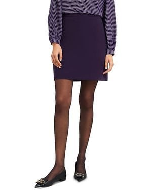 Hobbs Fenella Mini Skirt - Blue