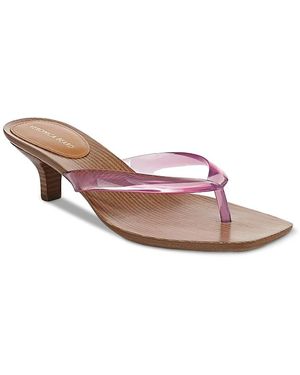 Veronica Beard Clea Jelly Sandals - Pink