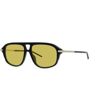 Givenchy Gv One Geometric Sunglasses, 57Mm - Metallic