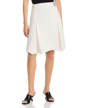 3.1 Phillip Lim Two Toned Handkerchief Wrap Skirt - White