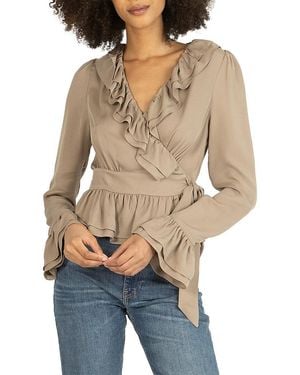 SECRET MISSION Noelle Blouse - Blue