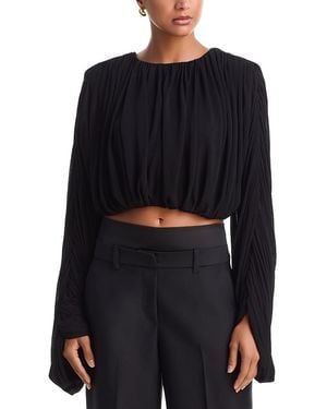 Heirlome Micka Ruched Top - Black