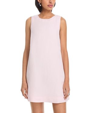 French Connection Cooper Linen Sleeveless Mini Dress - Purple