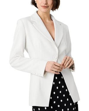 French Connection Azra Twill Cinched Jacket - White